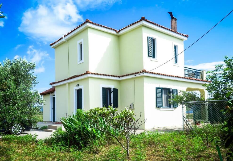 Villa Rania: Ευάερη Βίλα Με Θέα Τη Θάλασσα 릭수리 외부 사진