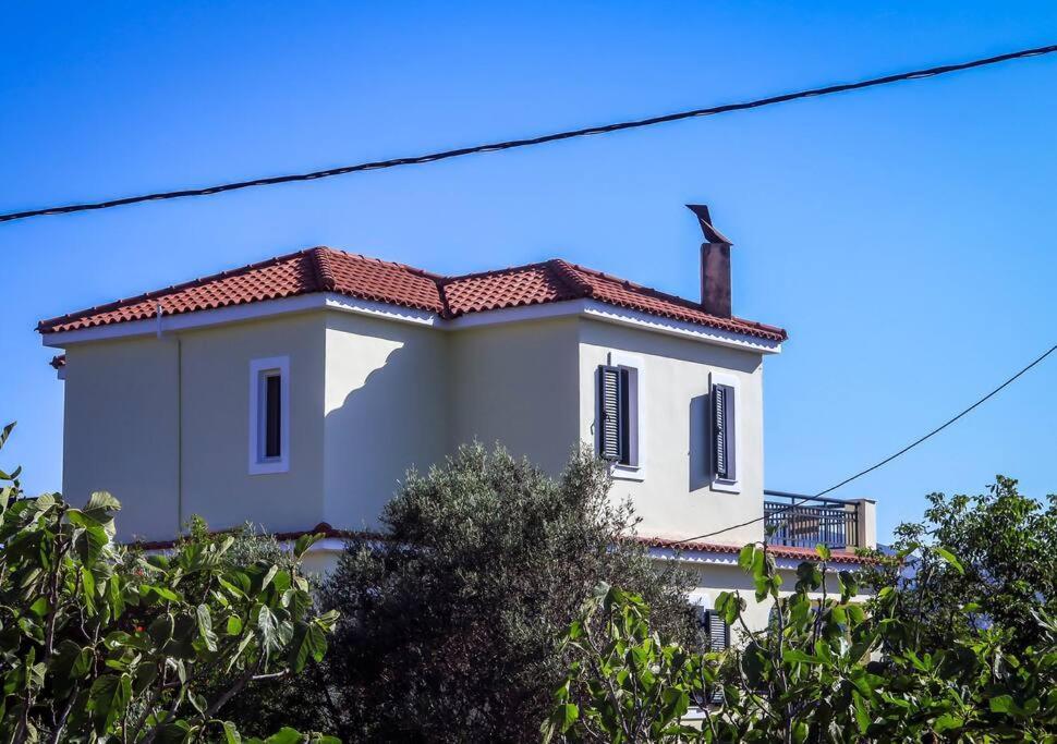 Villa Rania: Ευάερη Βίλα Με Θέα Τη Θάλασσα 릭수리 외부 사진