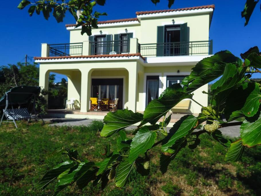 Villa Rania: Ευάερη Βίλα Με Θέα Τη Θάλασσα 릭수리 외부 사진