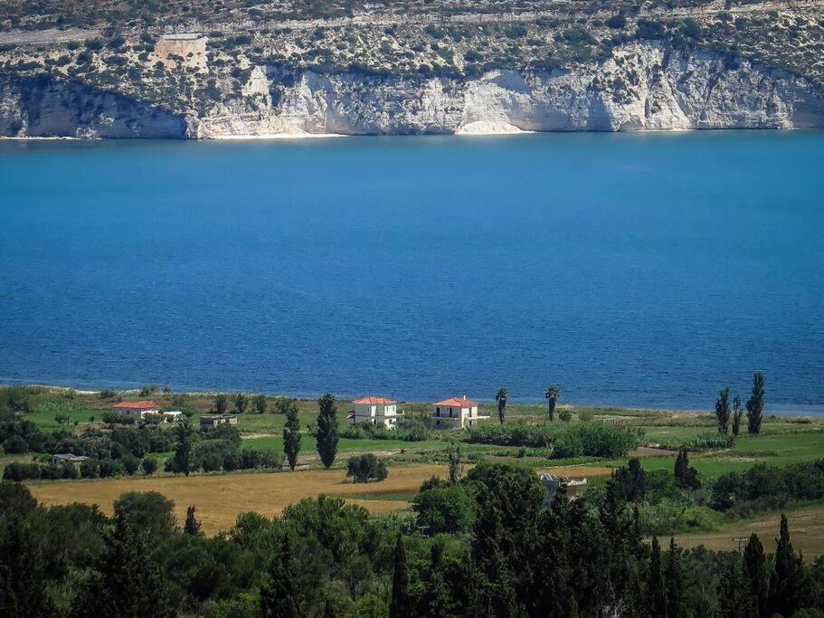 Villa Rania: Ευάερη Βίλα Με Θέα Τη Θάλασσα 릭수리 외부 사진